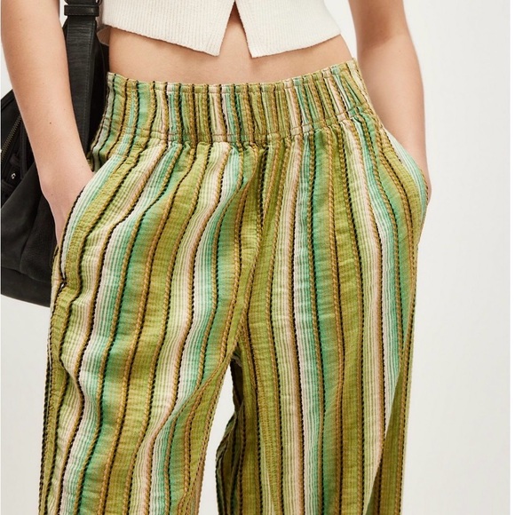 Free people days end pant large green camo combo - Picture 3 of 11